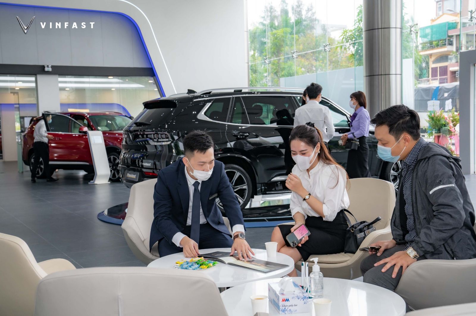 Showroom xe Vinfast